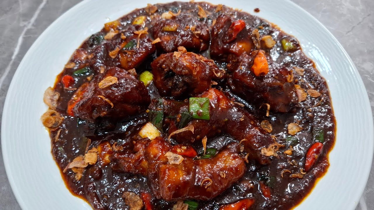 Cara membuat resep AYAM KECAP PEDAS MANIS Yang enak