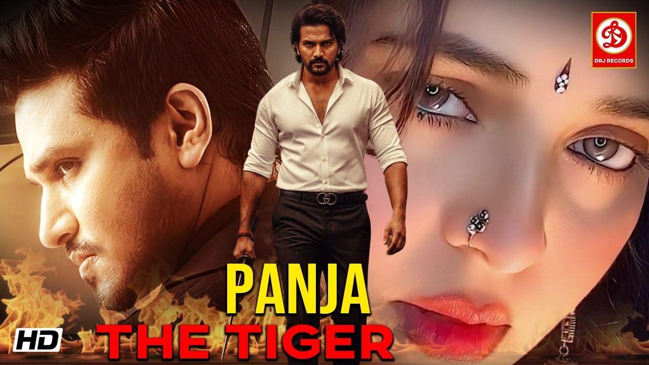 Panja The Tiger" New South Superhit Blockbuster Hindi Dubbed Action Movie | Nikhil, Puja Banerjee