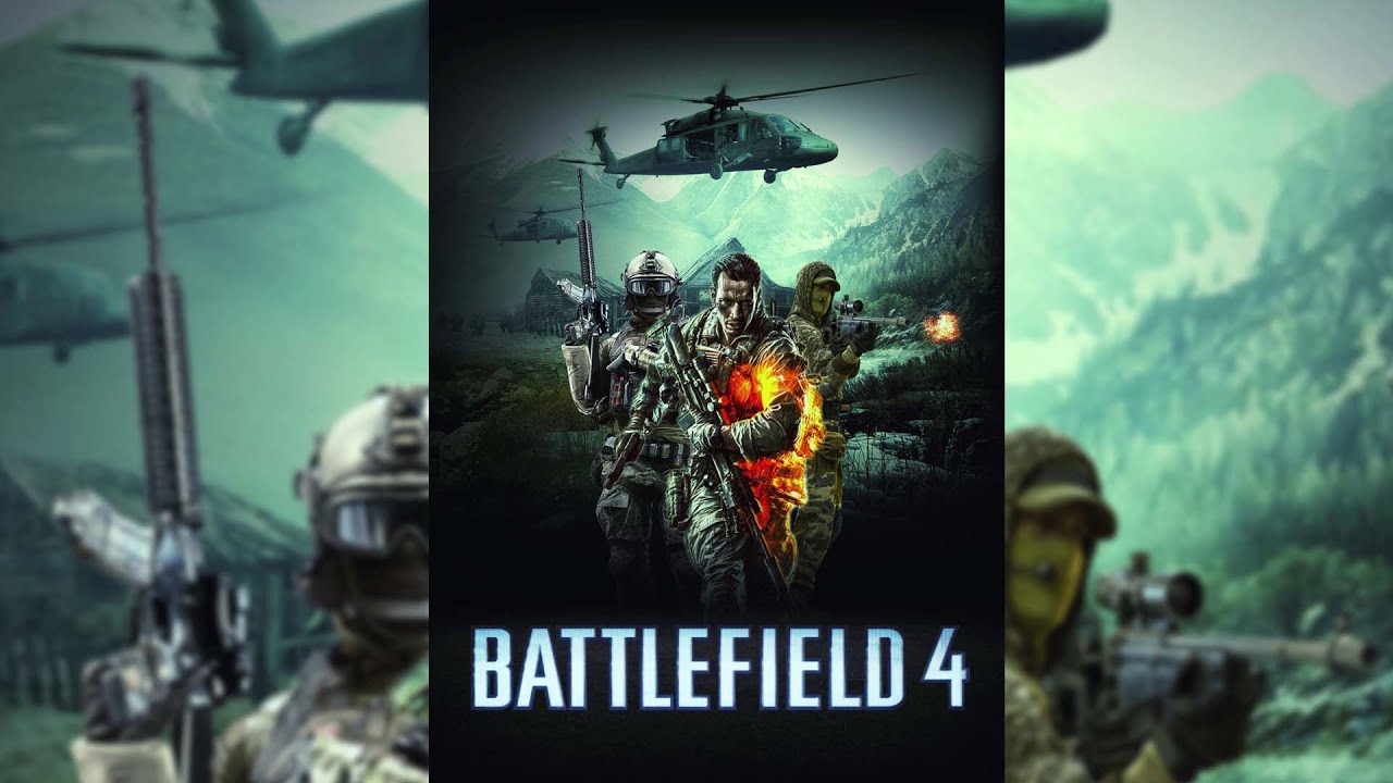 The Battlefield 4 - Gaming Poster Design - Photoshop Tutorial
