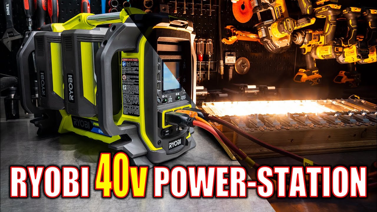 Заменить генератор? Электростанция RYOBI 40 В — 3000 Вт или 1600 Вт?