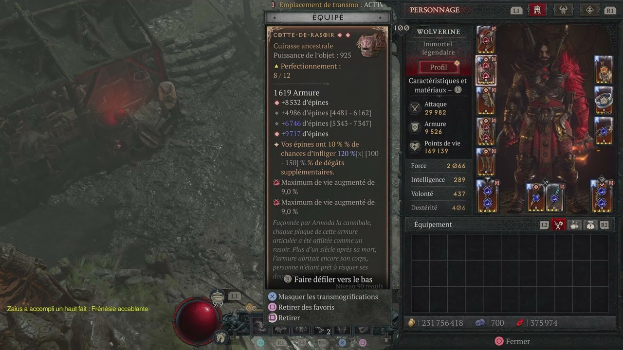 Build du Meilleur Barbare Épine Endgame Saison 4