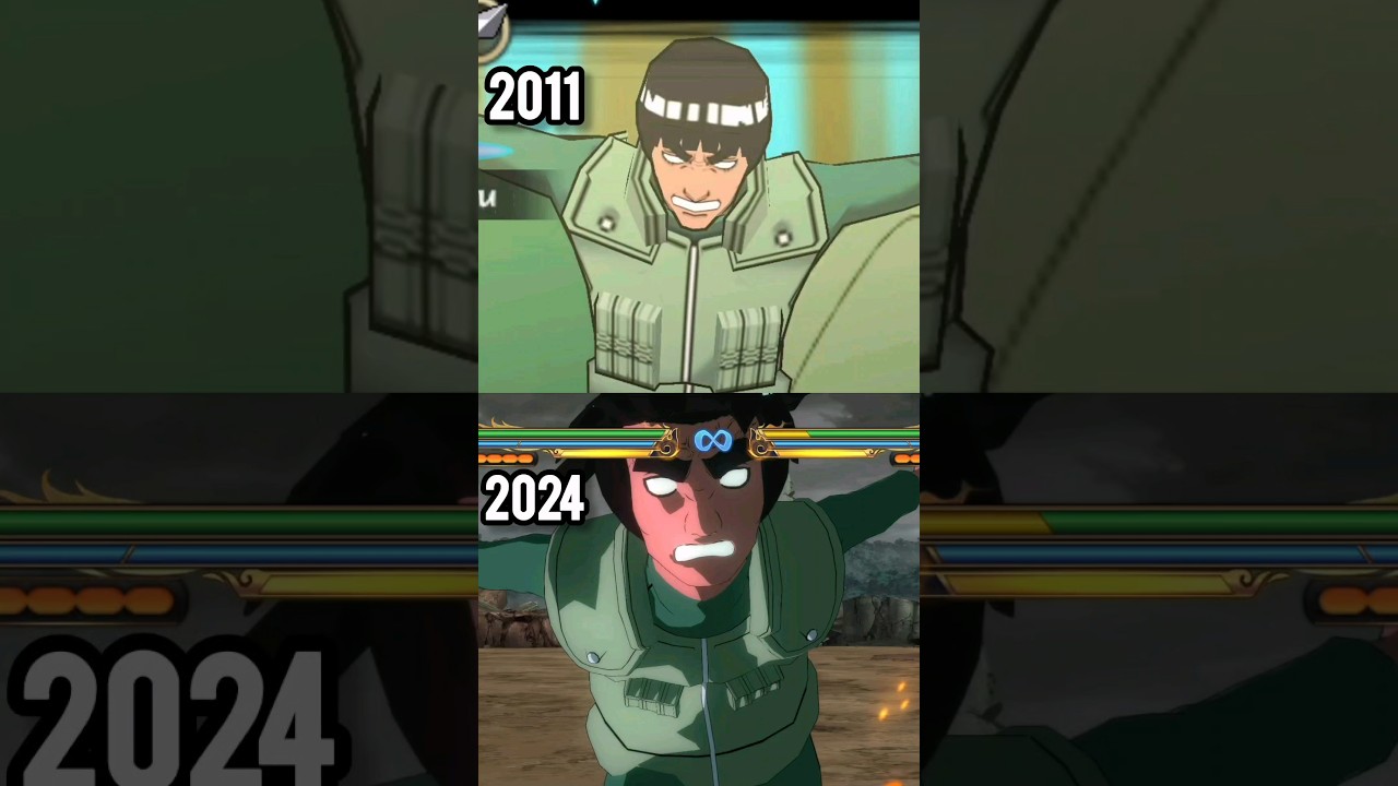 Guy Ultimate Jutsu Evolution | Naruto Storm Connections VS Naruto Impact 