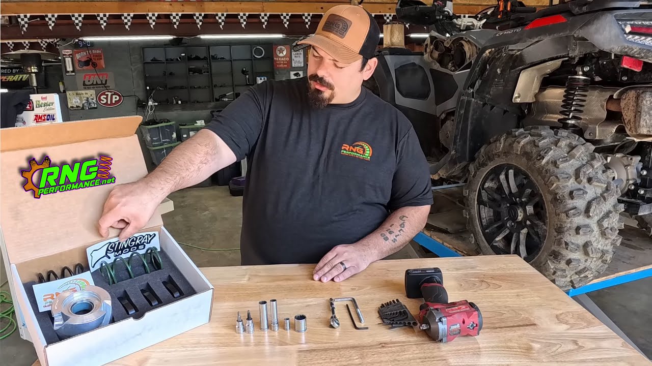 Установка комплекта сцепления CFMOTO CFORCE 1000 и 800 Gen 3 | RNG Performance