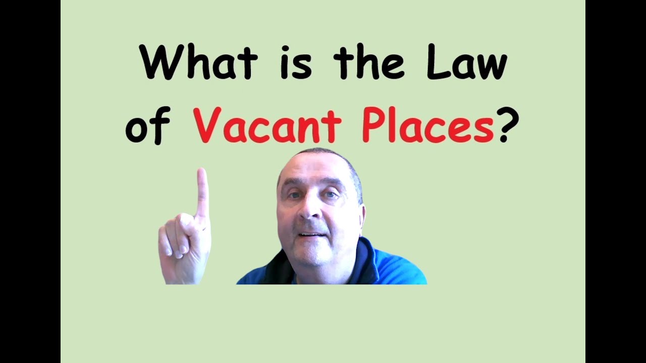 Deductions from the Bidding and the Law of Vacant Places