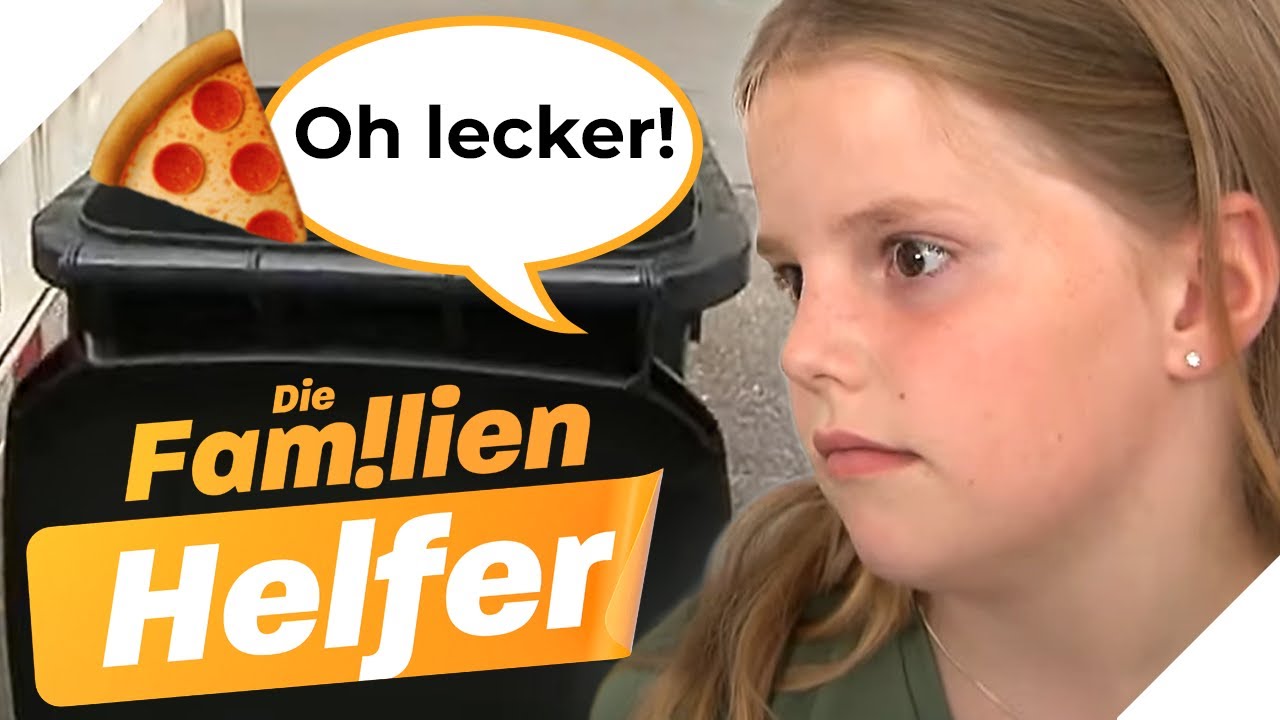 "Das ist KRANK!": Lena (8) isst Lebensmittel aus der Mülltonne | Die Familienhelfer | SAT.1