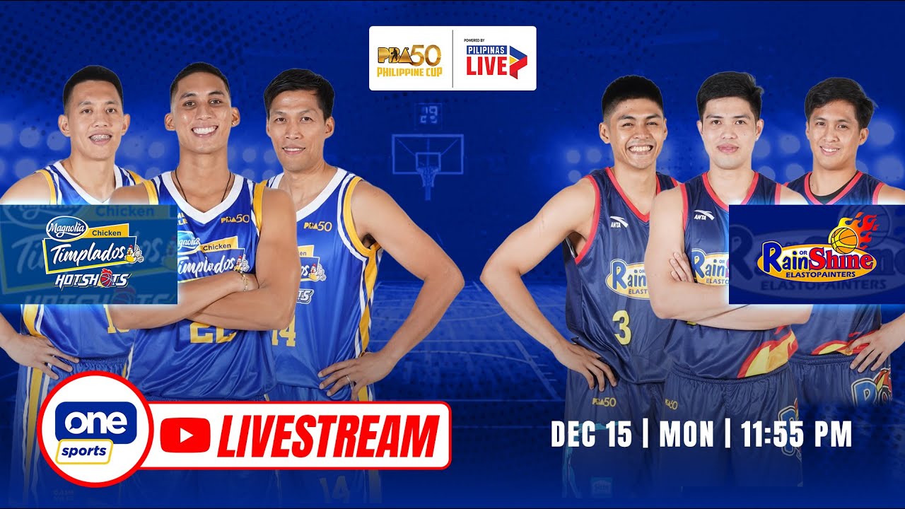 LIVE: MAGNOLIA vs. RAIN OR SHINE | PBA 50 PHILIPPINE CUP | December 15, 2025