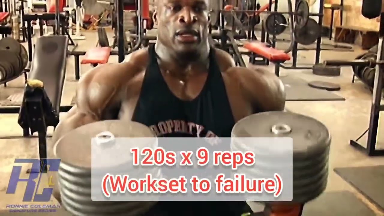 Ronnie Coleman's Chest & Tricep Workout Analyzed