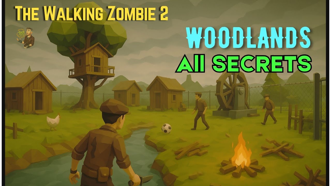 Every Secret & Hidden Items in Woodlands- The Walking Zombie 2 Gameplay@WZ2Explorer