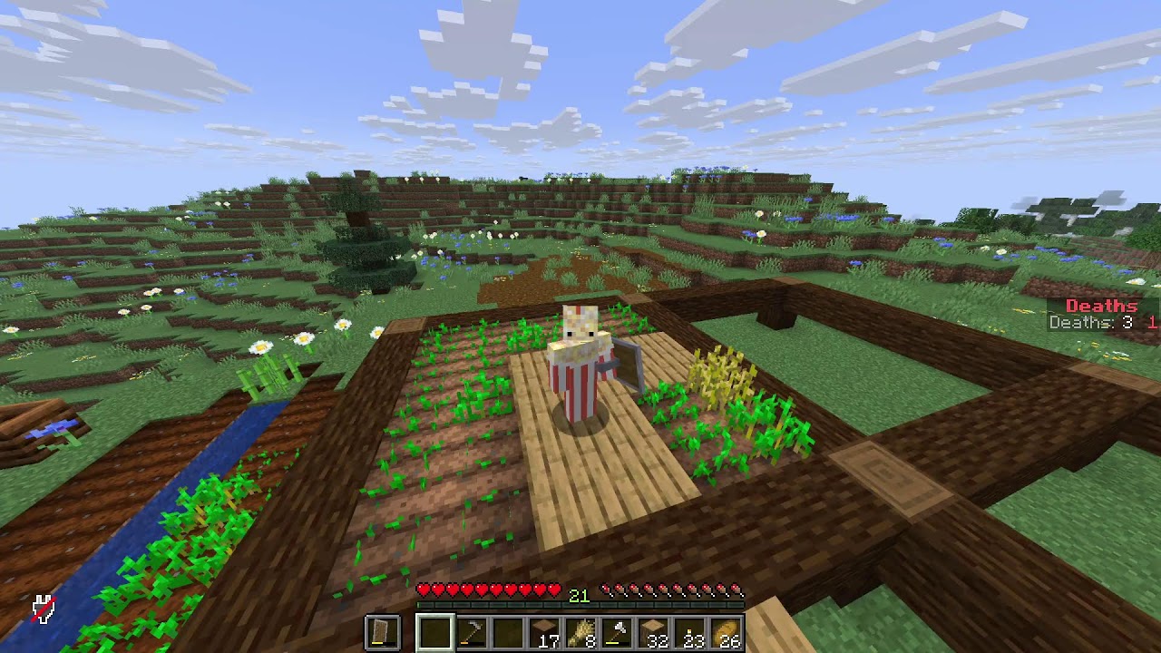 Mister_Popcorn SMP | 1st Day playing Minecraft | !whitelist
