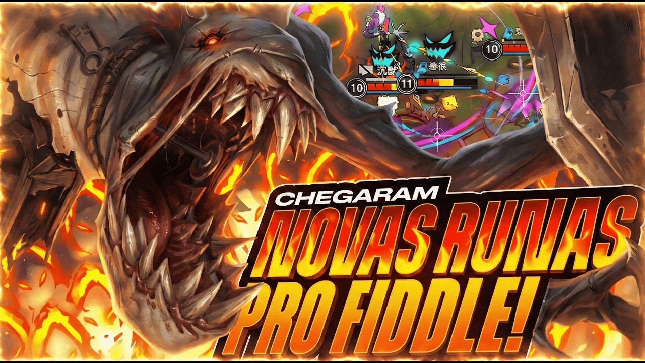 FIDDLESTICKS ESTÁ ABSURDO! A NOVA RUNA DEIXOU ELE MUITO ROUBADO NO META ATUAL DO WILD RIFT