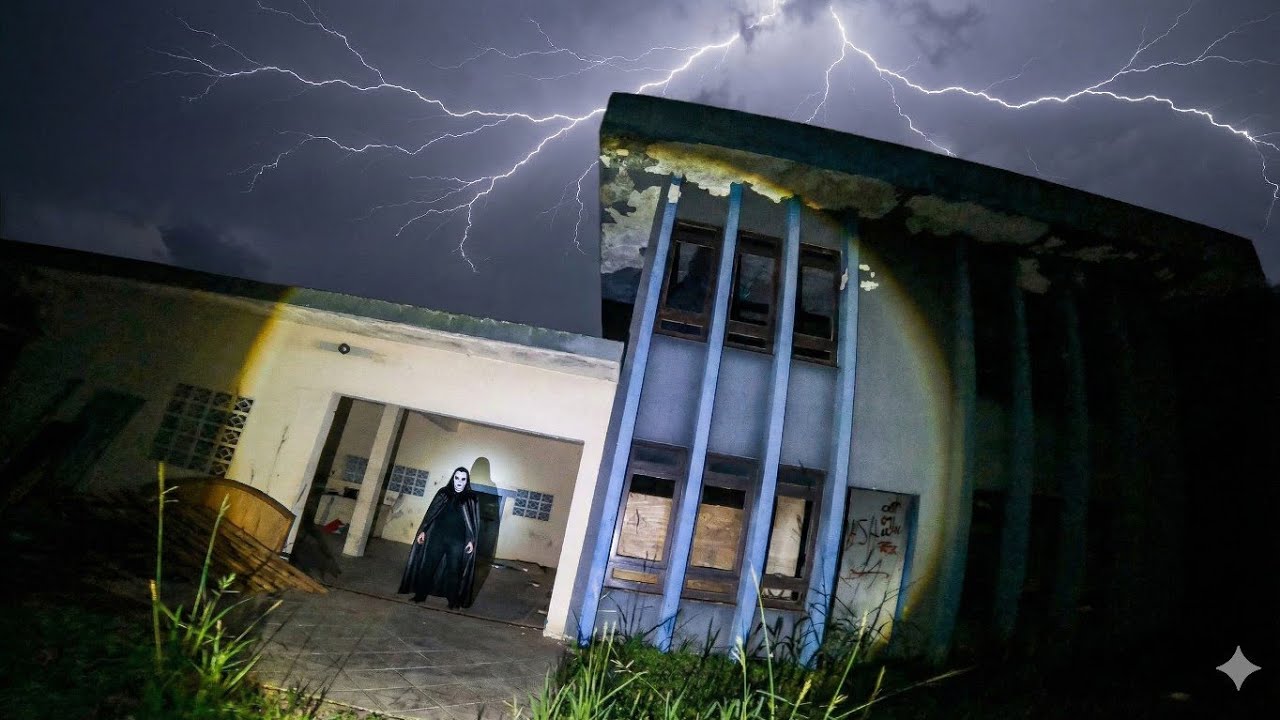 TINHA ALGO SOBRENATURAL ME ESPERANDO NESSE PRÉDIO ASSOMBRADO!