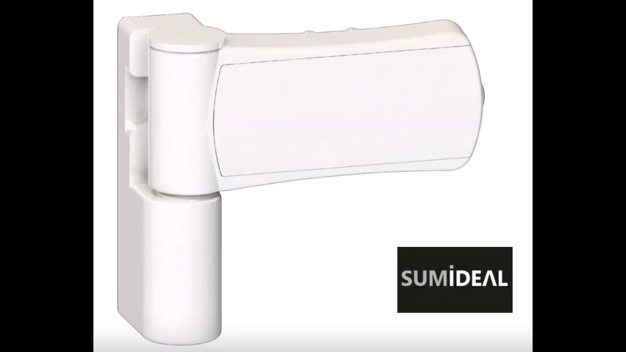 Bisagras para Puertas de PVC - 3D Ajustable