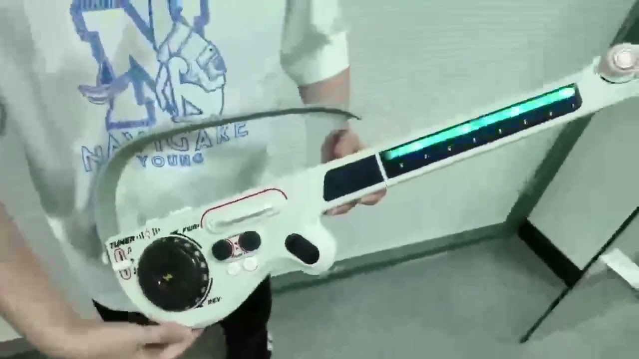 Multifunctional DJ Guitar &ndash; Stringless & Safe Music Toy for Kids 🎶#KidsGuitar #DJGuitar #MusicToy