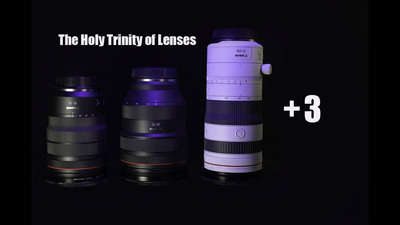 The Ultimate $8,000  Holy Trinity of Lenes, (Plus 3 Extra) Collection