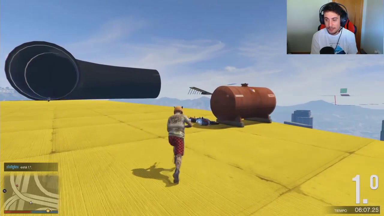MOMENTOS DIVERTIDOS DE FARGAN Y BRAXXTER | PARKOUR | GTA V | OCTUBRE | #14