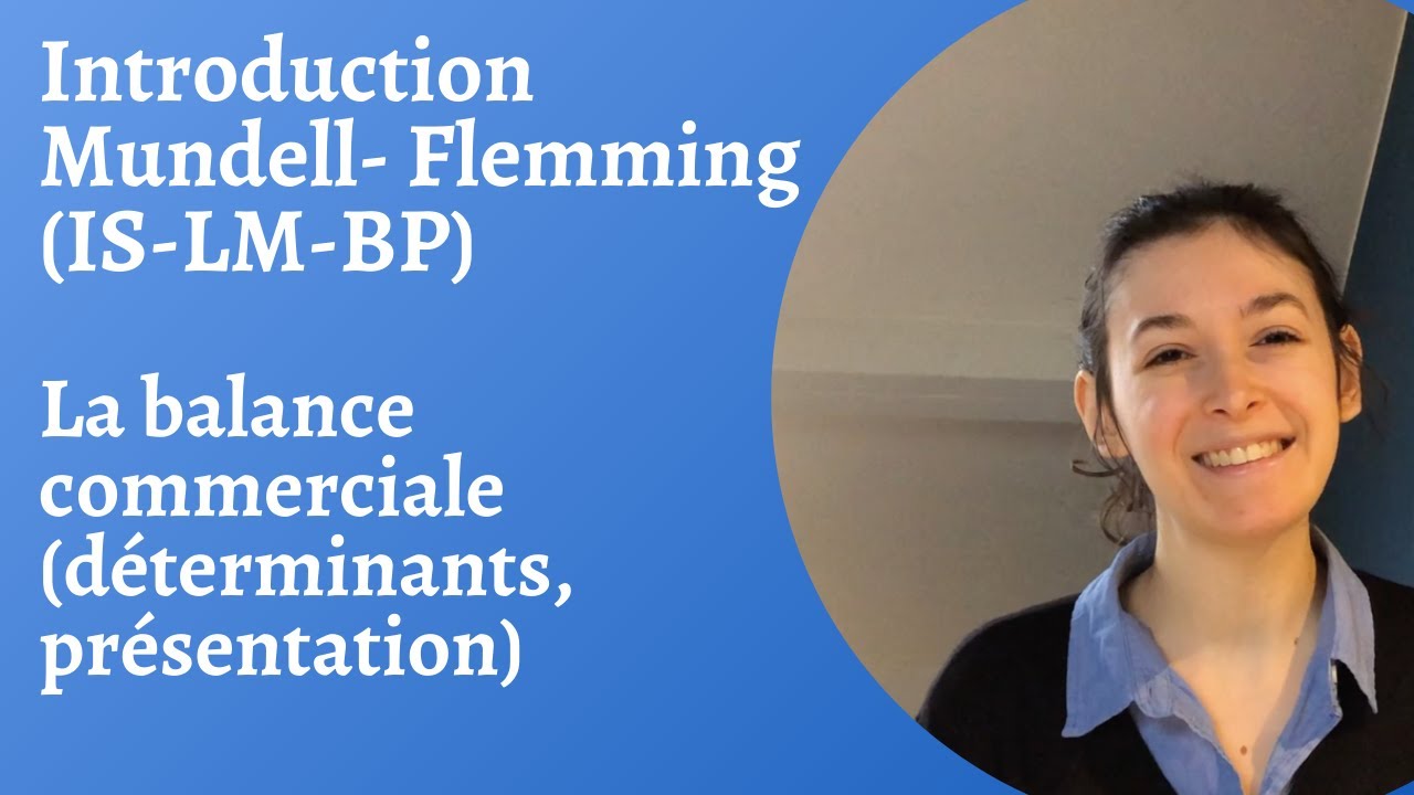 Mundell Fleming introduction : la balance commerciale