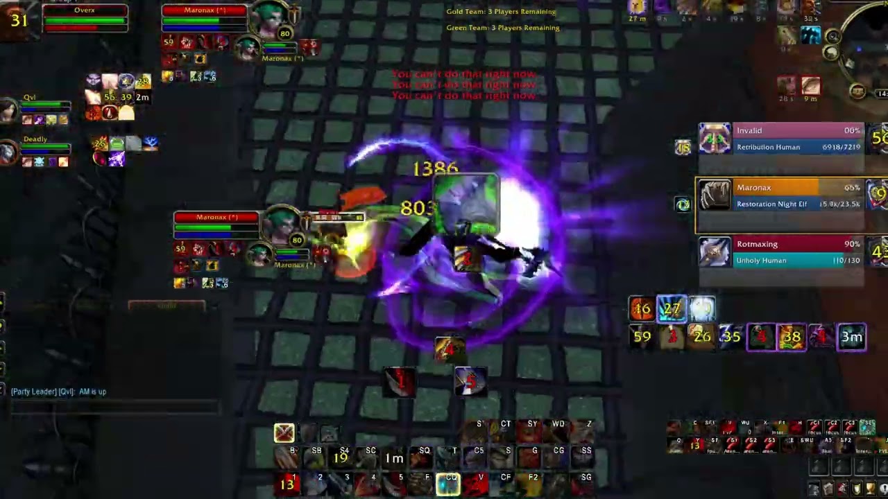 Shadowmourne Arms Warrior Best in Slot 3vs3 Arenas Gameplay pt.2