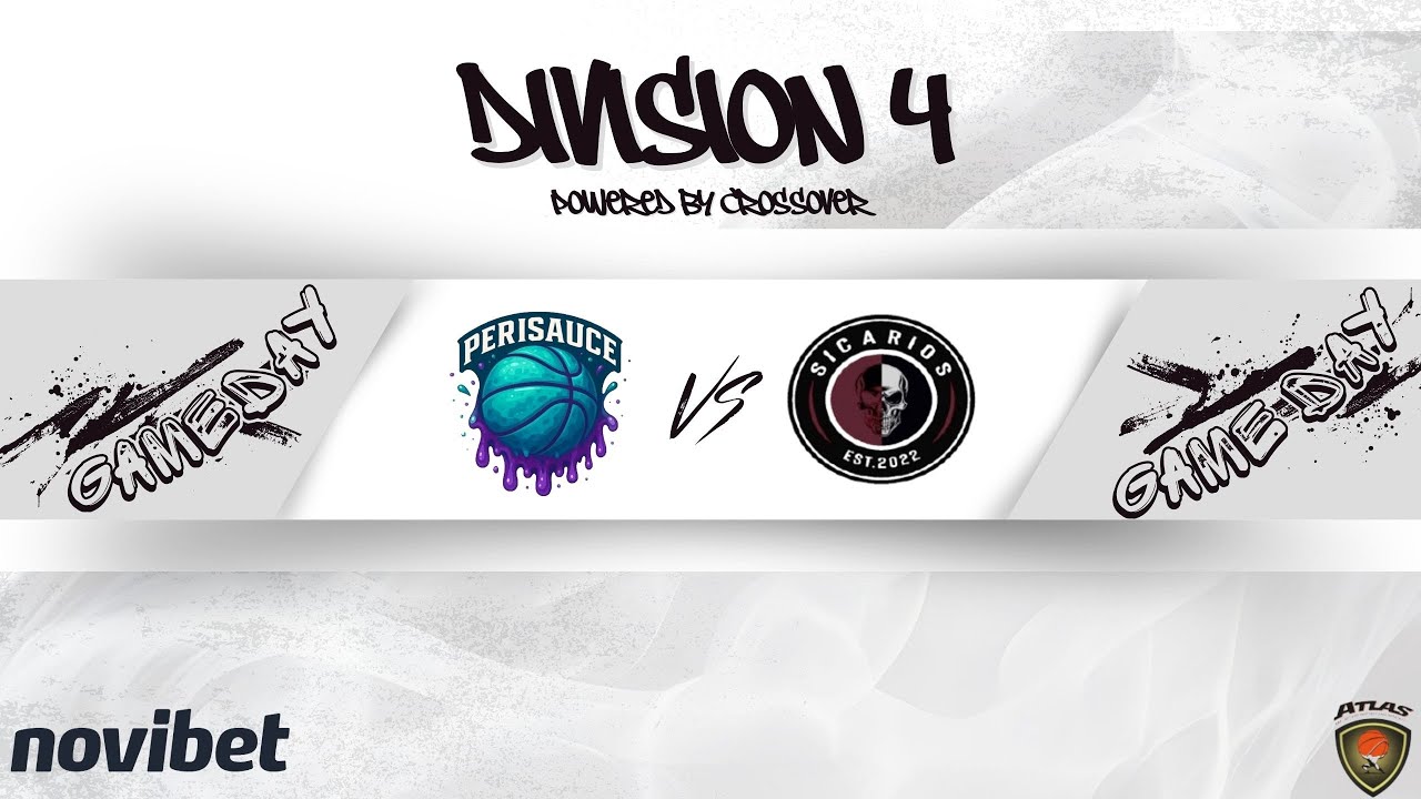 Atlasbasket - Division 4 - 10th Round - PERISAUCE vs SICARIOS BC