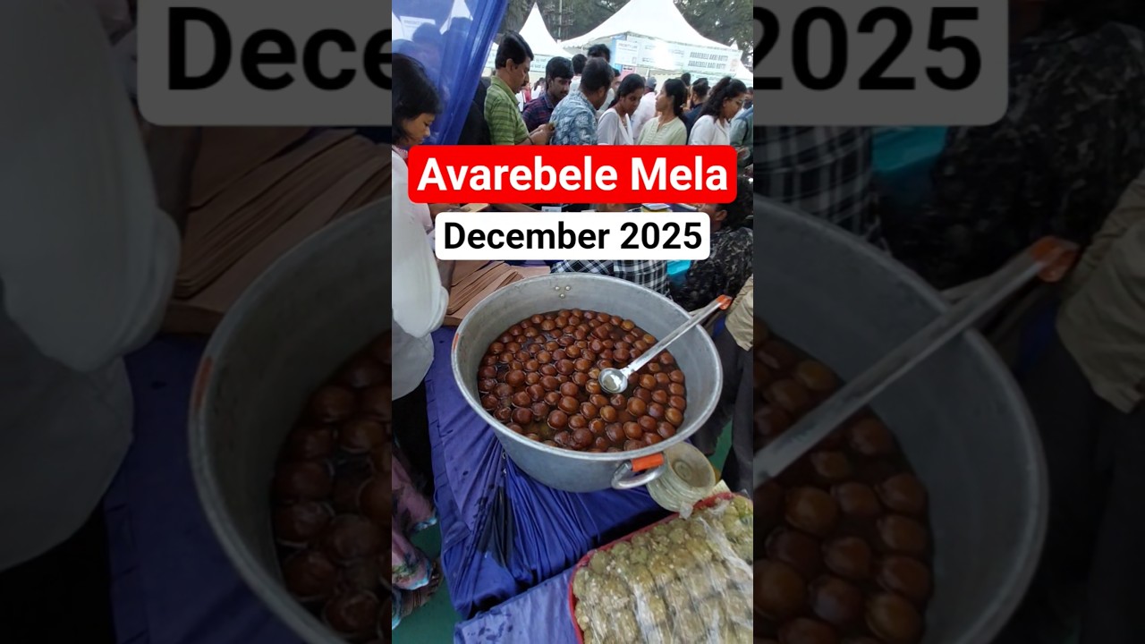 Avarebele Mela Bangalore 2025 Avarekai Mela in Bengaluru 