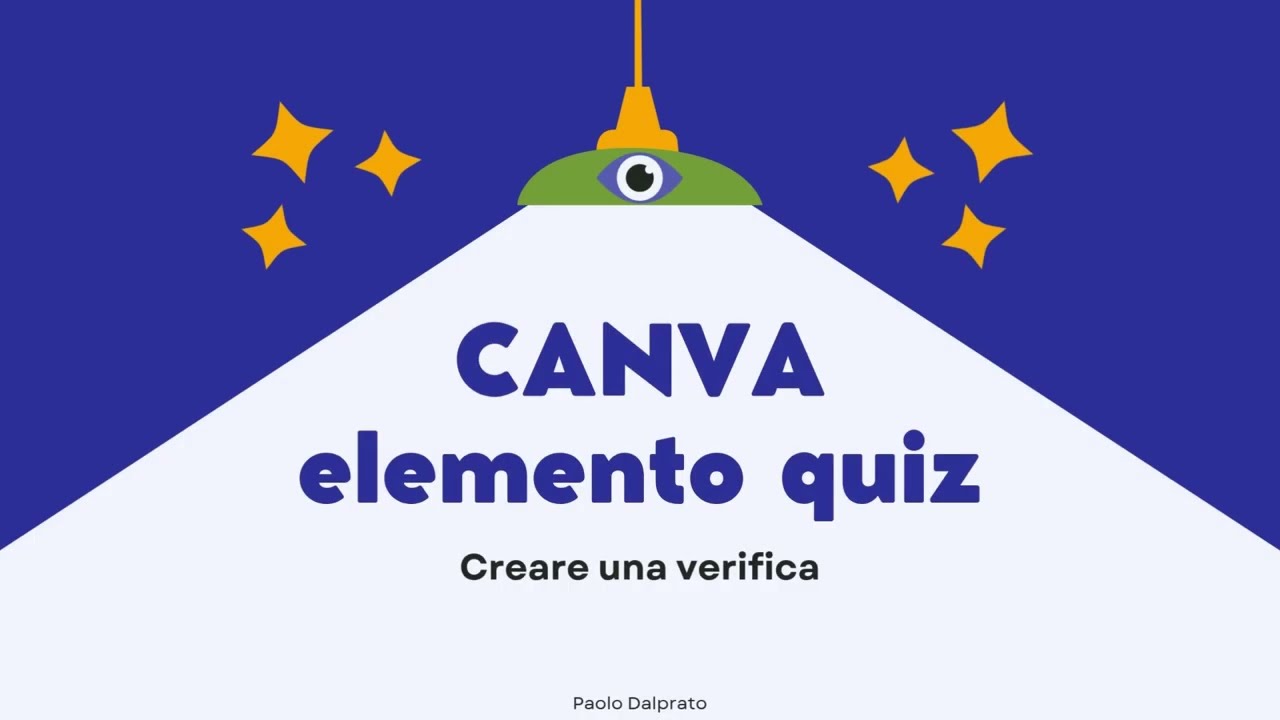 CANVA - Come creare un quiz