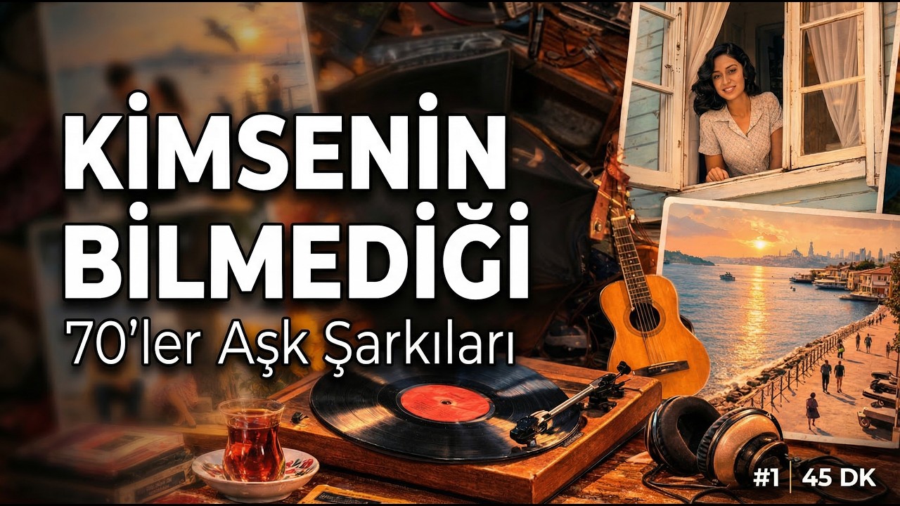 70'lerin HİÇ Bilinmeyen Efsane Nostalji Şarkıları #1  | Türkçe Nostalji Müzik (45 Dakika)