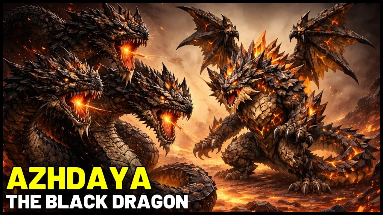 AZHDAYA &ndash; THE DEMONIC DRAGON OF SLAVIC MYTHOLOGY