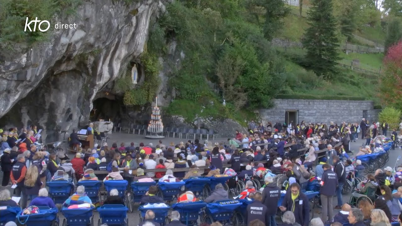 Messe de 10h à Lourdes du 24 octobre 2024