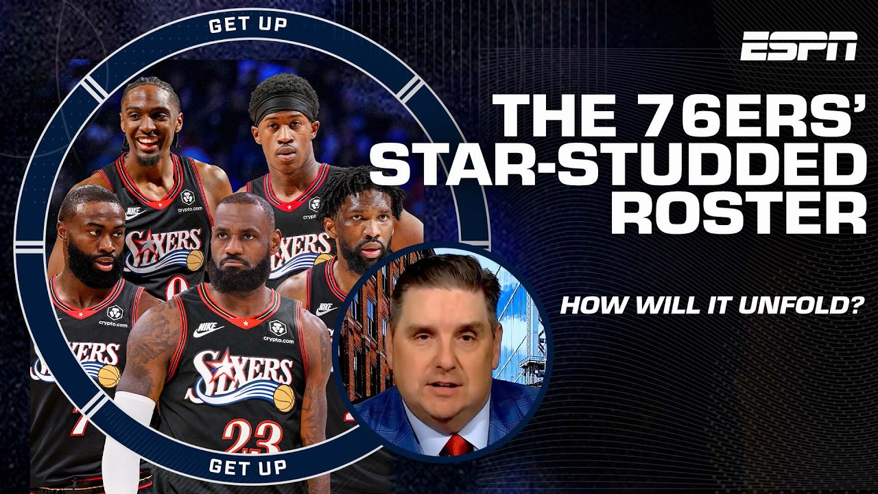 &lsquo;It&rsquo;s like a room full of gorgeous couches!' - Windy on the 76ers&rsquo; star-studded roster 🤩🛋️ | Get Up