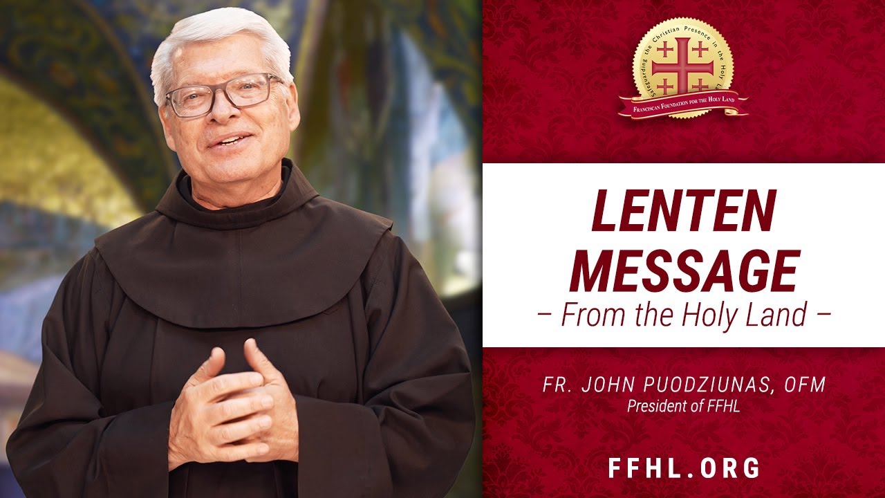 2026 Lenten Message from the Holy Land