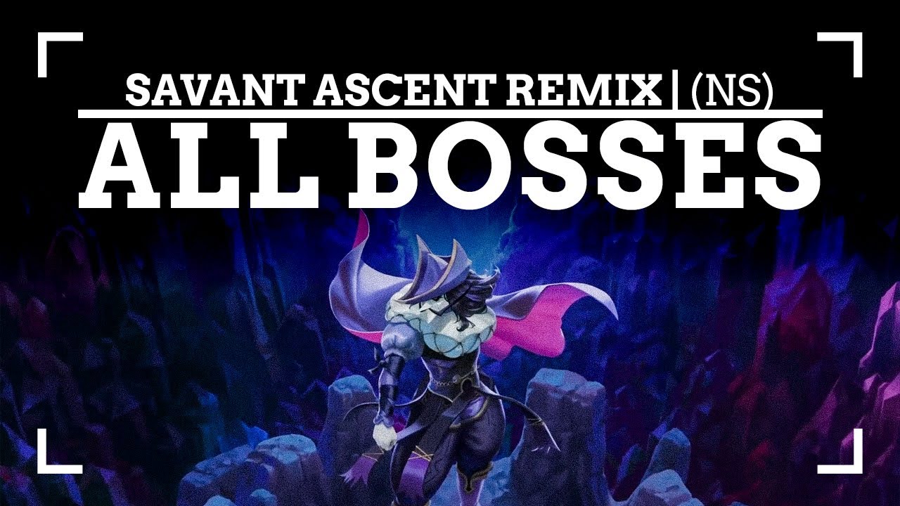 SAVANT - ASCENT REMIX | All BOSSES and TRUE ENDING (with CUTSCENES) 🎮💪