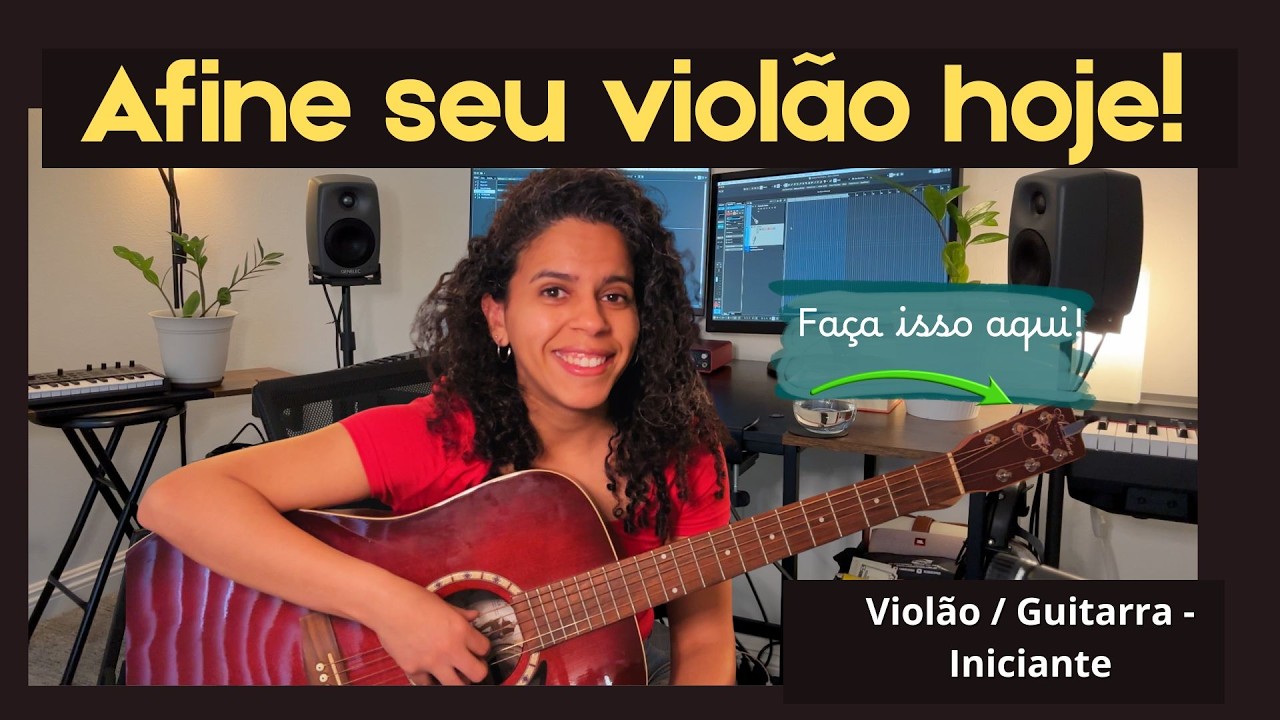 Como afinar o violão? #auladeviolao