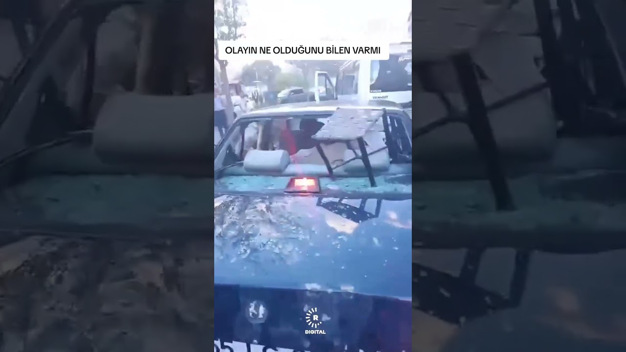 Hakkari'de 55 plaka araca saldırdılar
