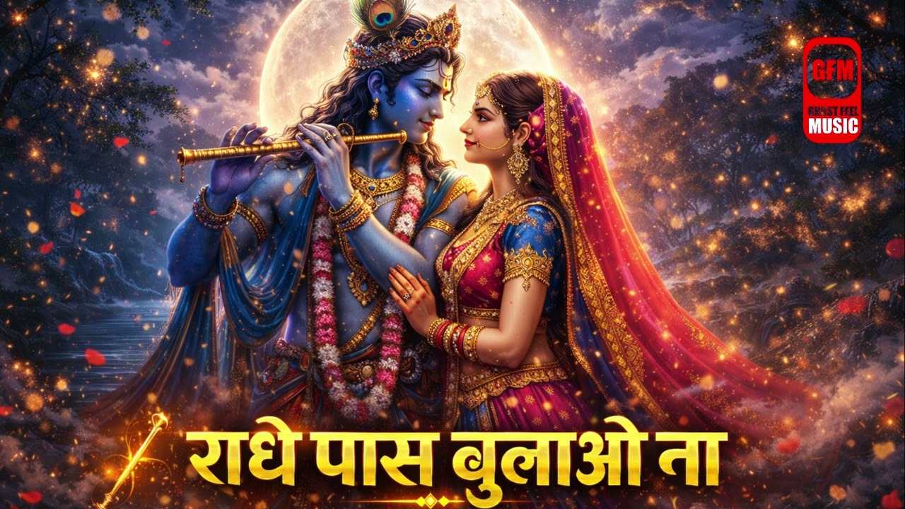 राधे पास बुलाओ ना 💙 | Radha Krishna Love Song 2026 | Shyam Bhakti DJ Mix | Vrindavan Cinematic