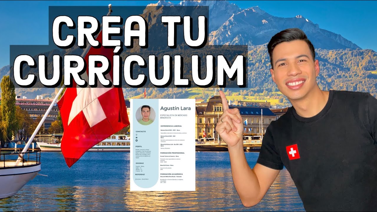 ¡Así es el Currículum vitae al estilo suizo! 📝🇨🇭✔️