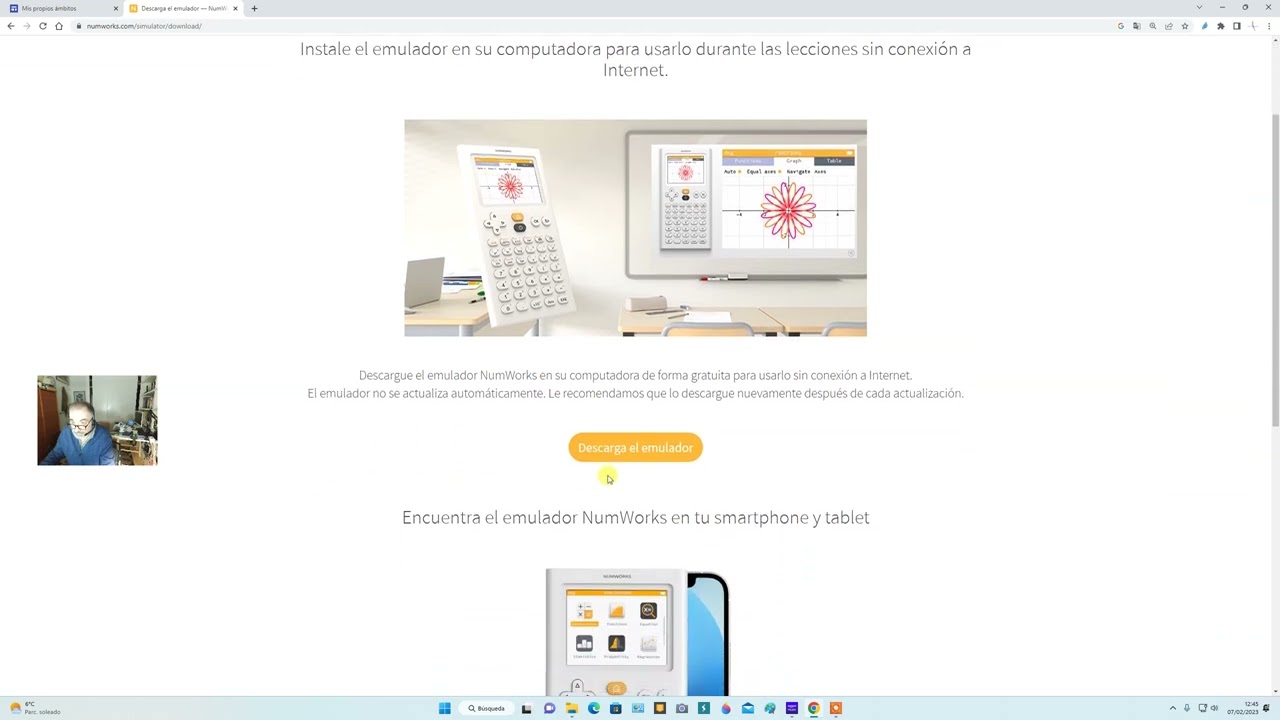Emulador de la calculadora NumWorks