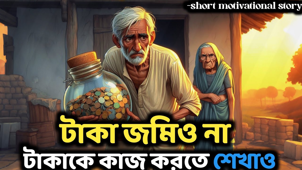 টাকা জমিও না | দাদুর জীবনের গল্প | Motivational Story in Bangla  About Work & Wisdom