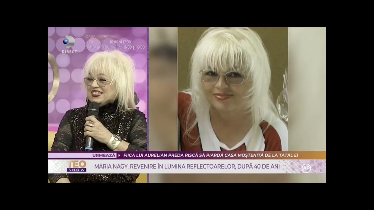 Maria Nagy si Modee la ,,TEO SHOW