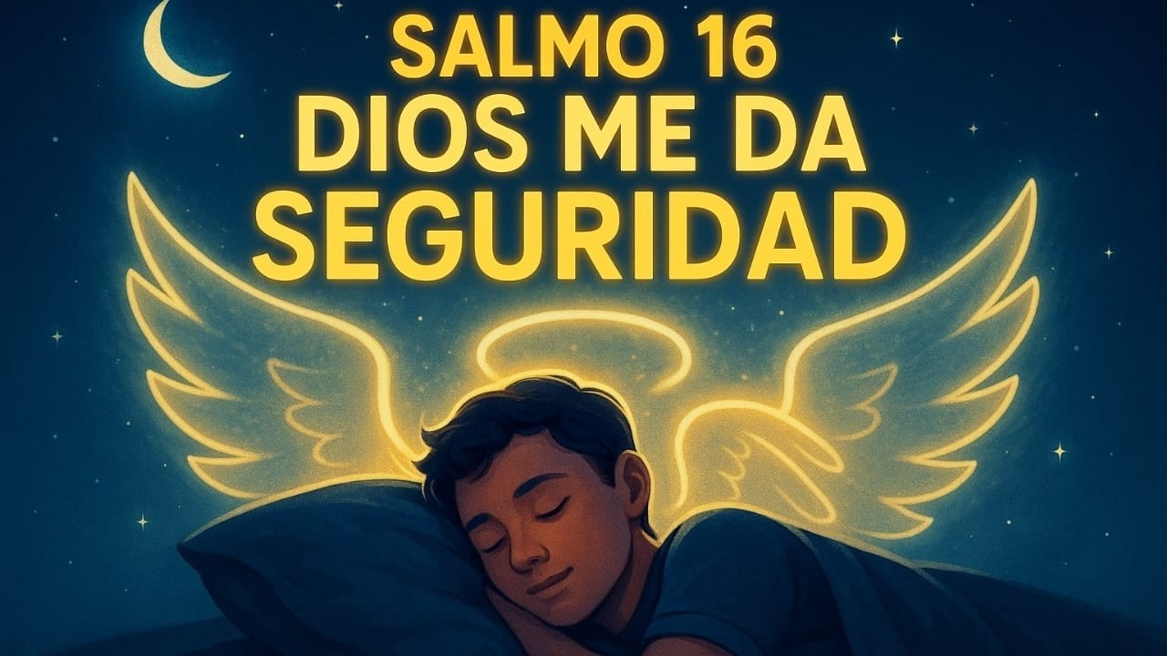 Salmo 16: DESCANSA esta NOCHE CONFIANDO en la PROTECCIÓN de DIOS 🌙🛌