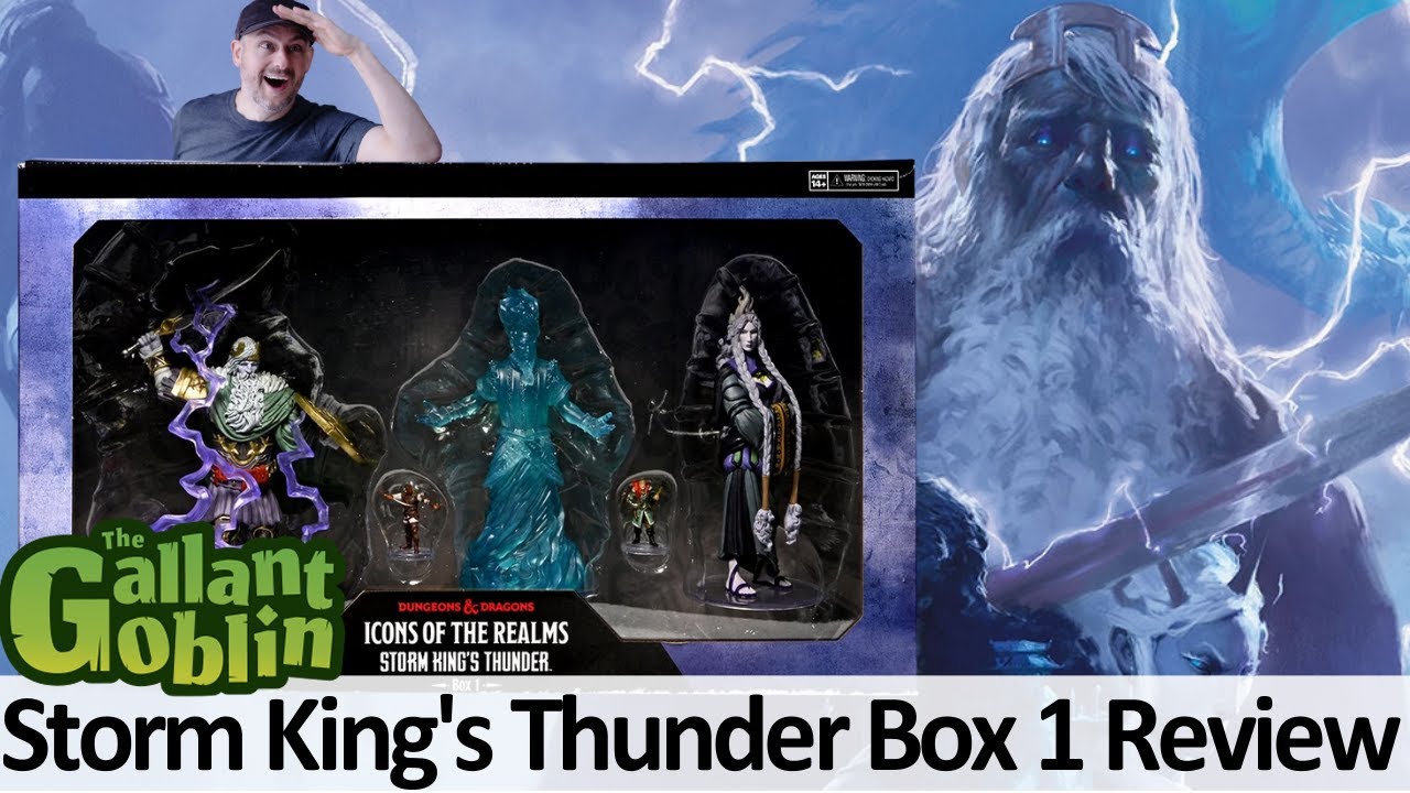 «Громовой ящик короля Штормов 1» — миниатюры WizKids D&D Icons of the Realms Prepainted