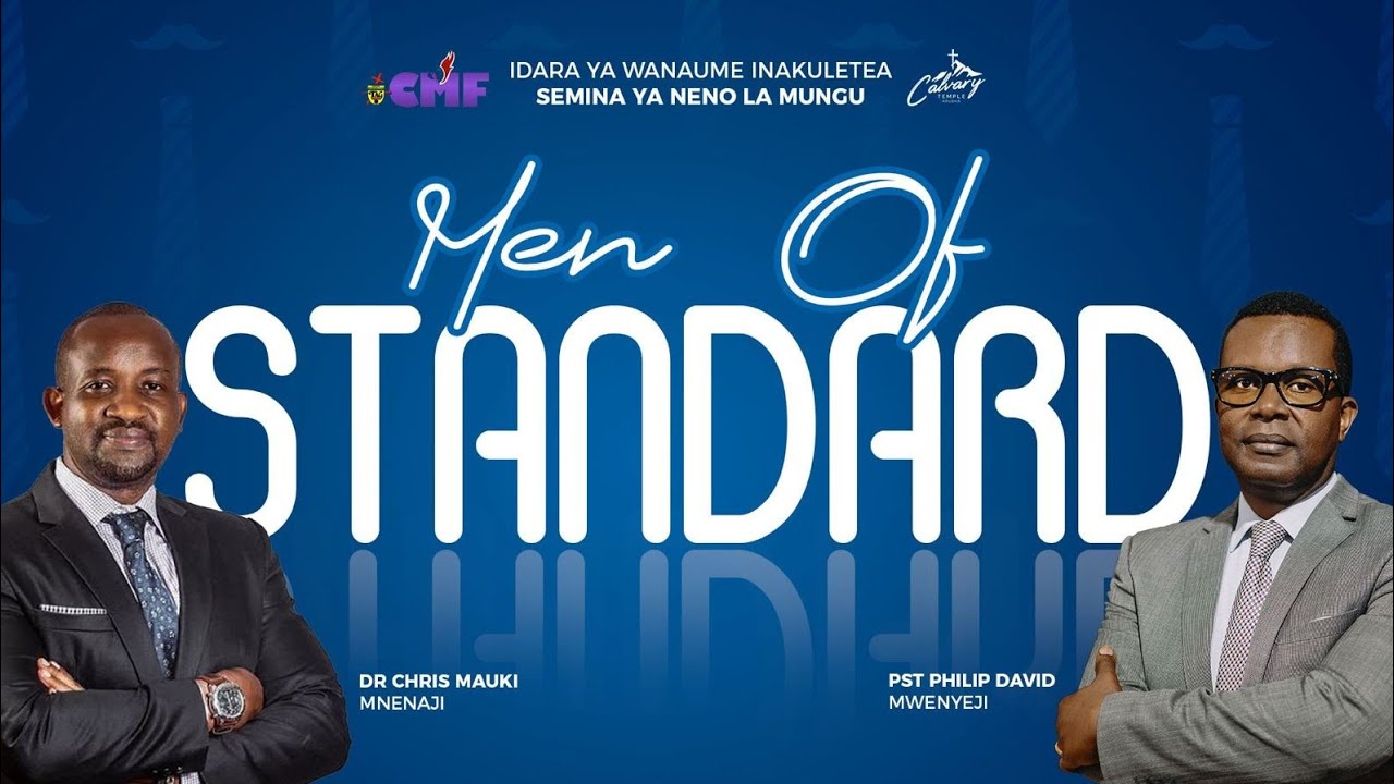 A MAN AS A MANAGER - Dr.Chris Mauki || 30/04/2024 | #menofstandard