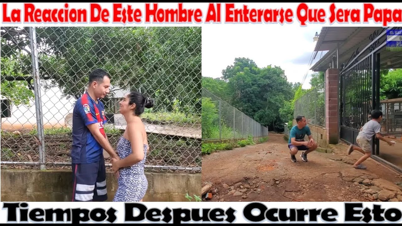 -Su Novia Le Confiesa Que Esta Embarazada, Mira La Rara Reacción Que Tuvo Al Enterarse-