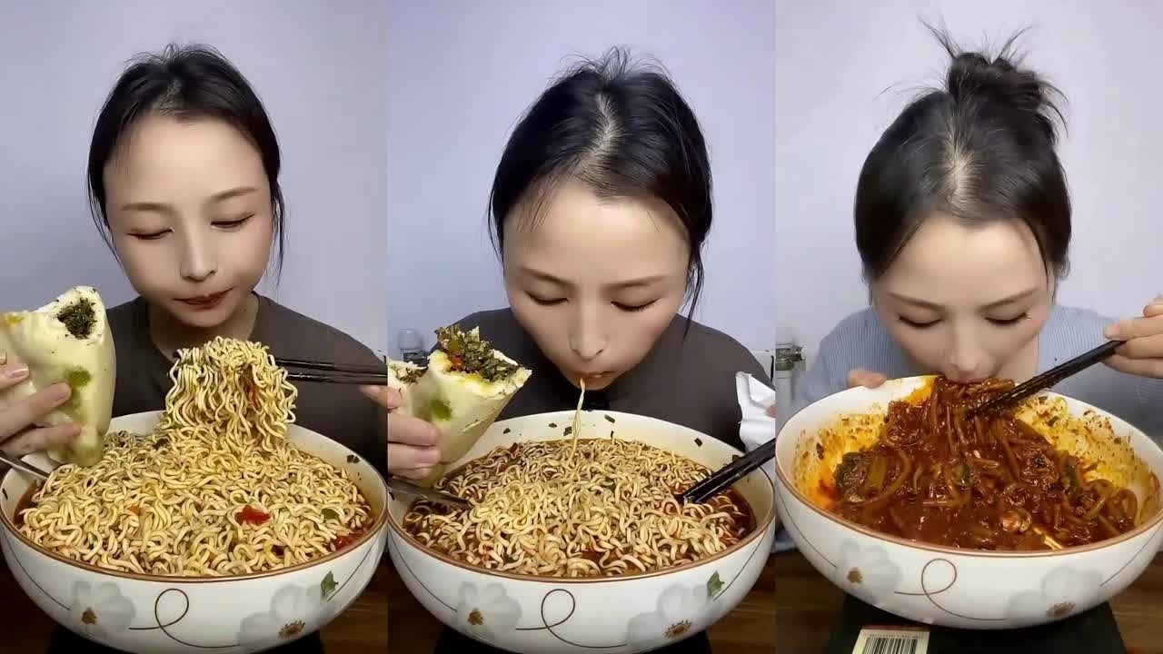 ASMR MUKBANG | SPICY SEAFOOD BOIL CRAB, OCTOPUS, SCALLOP, ENOKI MUSHROOM, SNAIL NOODLES, BOILED EGGS