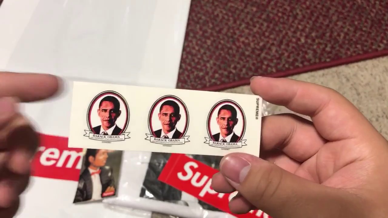 Supreme/Michael Jackson Unboxing