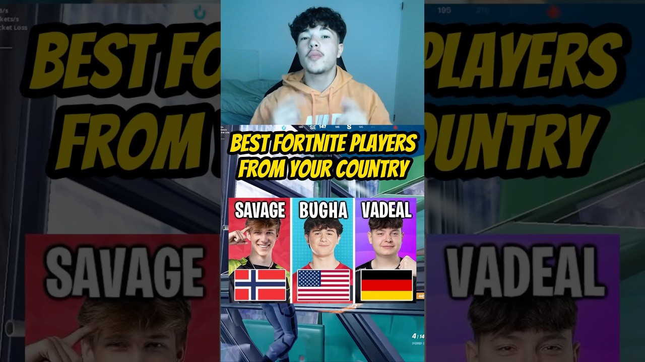 Best Fortnite Players From Your Country 👀😳 (PT.4)