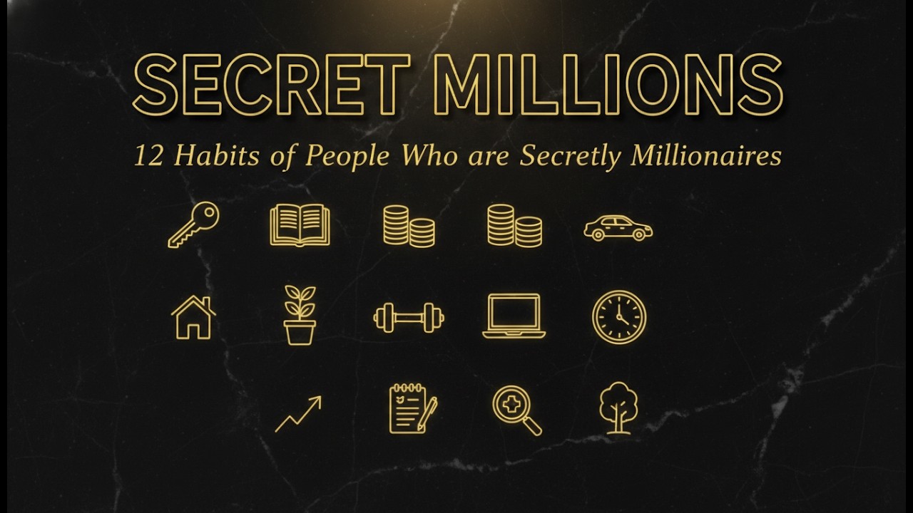 12 Habits of People Who are Secretly Millionaires: The Invisible Wealth Blueprint