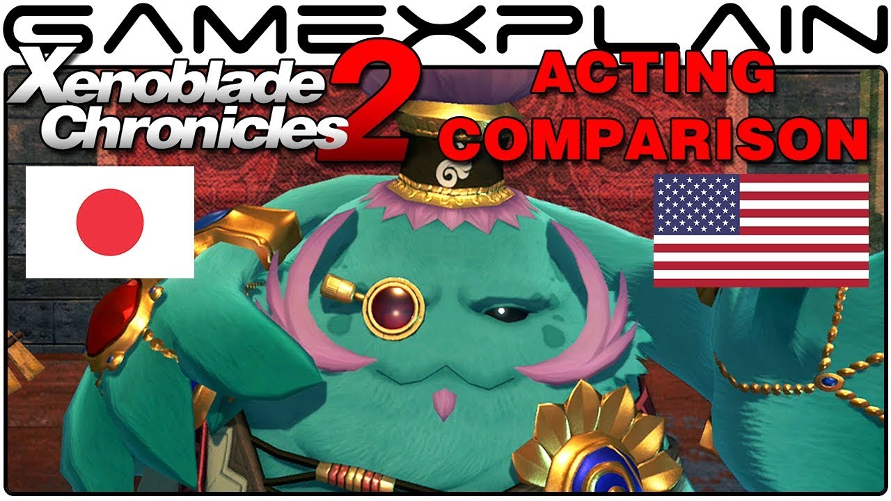 Xenoblade Chronicles 2: English VS Japanese Voice Acting Comparison