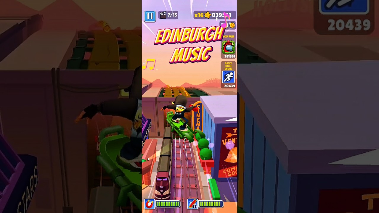 Edinburgh Beats Feel Different 🎧🔥 | Subway Surfers 