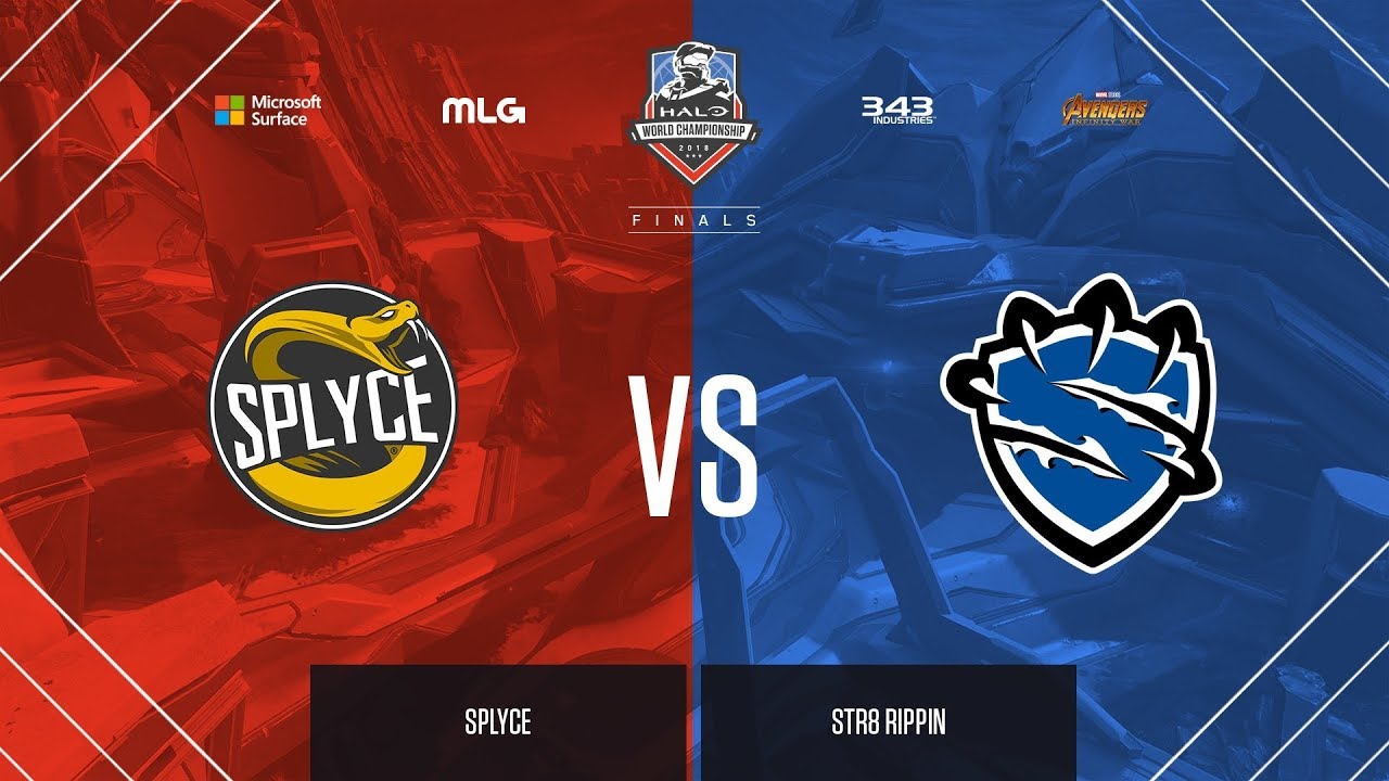 Splyce vs. Str8 Rippin | Halo Finals 2018 | Day 2