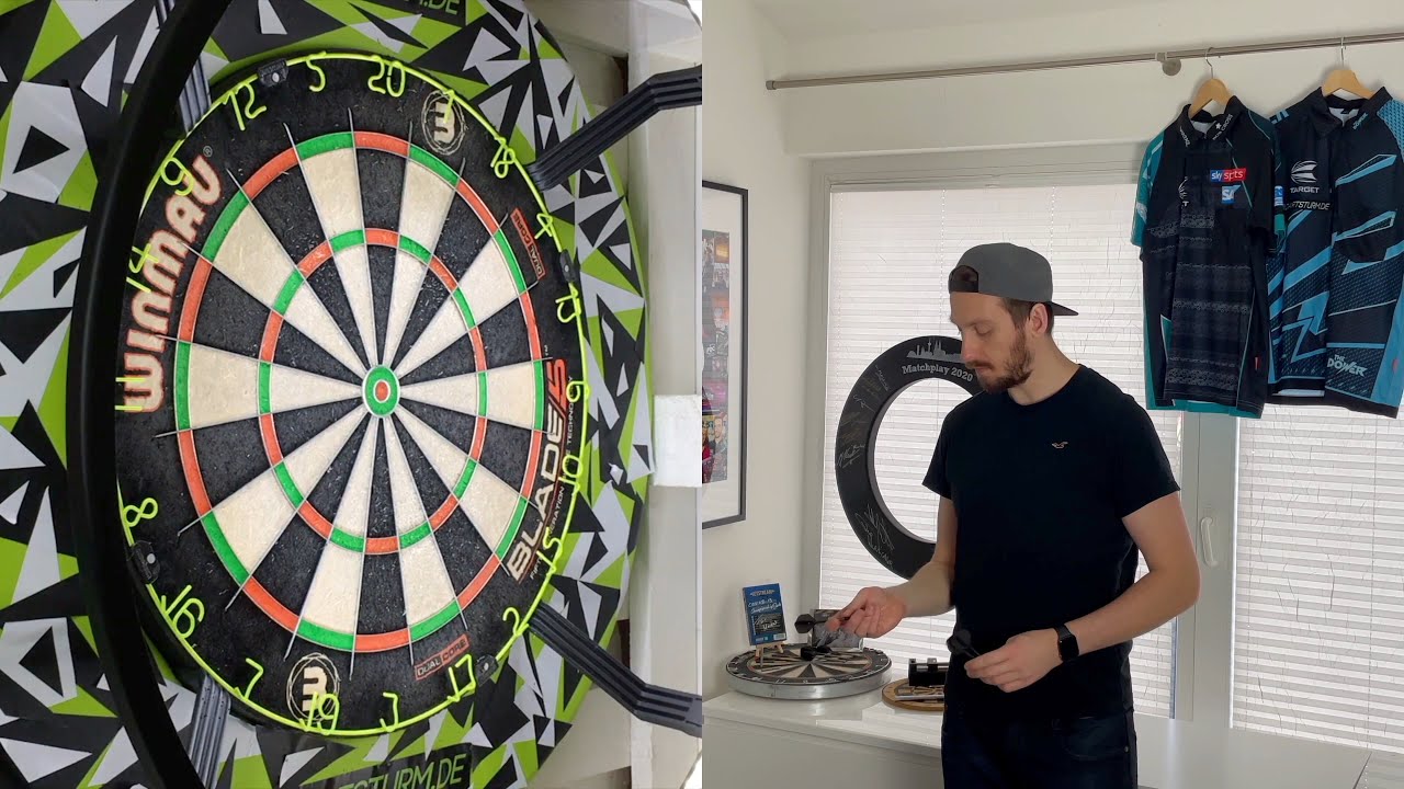 Mervyn King |  Winmau |  Testbericht |  Review |  Gameplay Florian Hempel |  Steeldart PDC