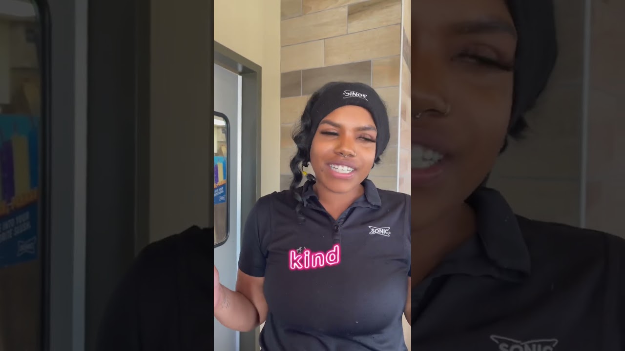 Sonic BBQ CHIP flavored TATER tots review +INSIDE OF SONIC (full video)